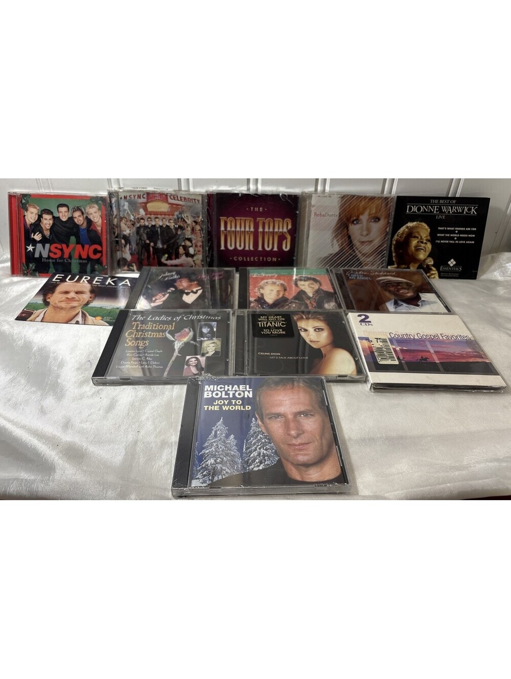 Lot of 12 CDs All Different Kind of Genre 3 New Sealed and 9 Used Great Con.